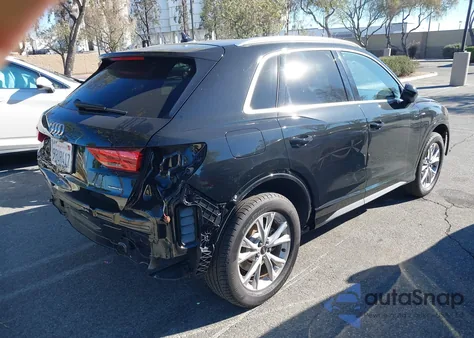 2024 Audi Q3 Premium 45 Tfsi S Line Quattro Tiptronic z USA, uszkodzony, nr VIN WA1DECF34R1168747